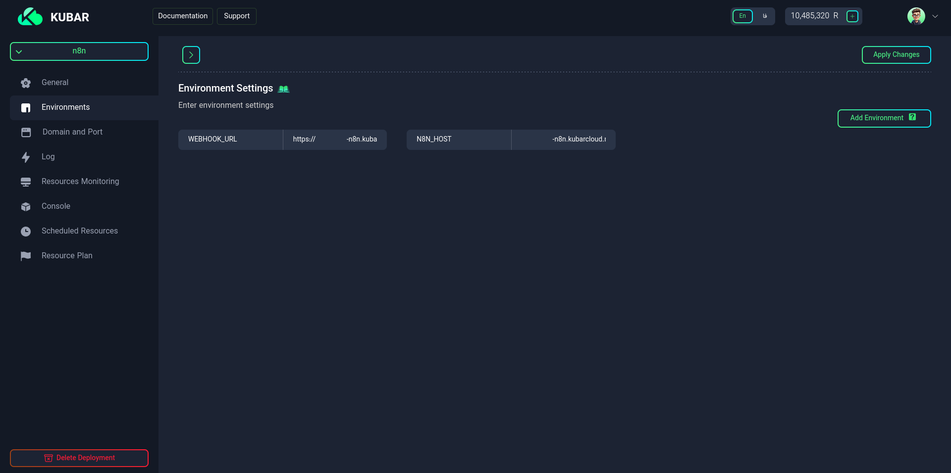 Setting Environment Variables